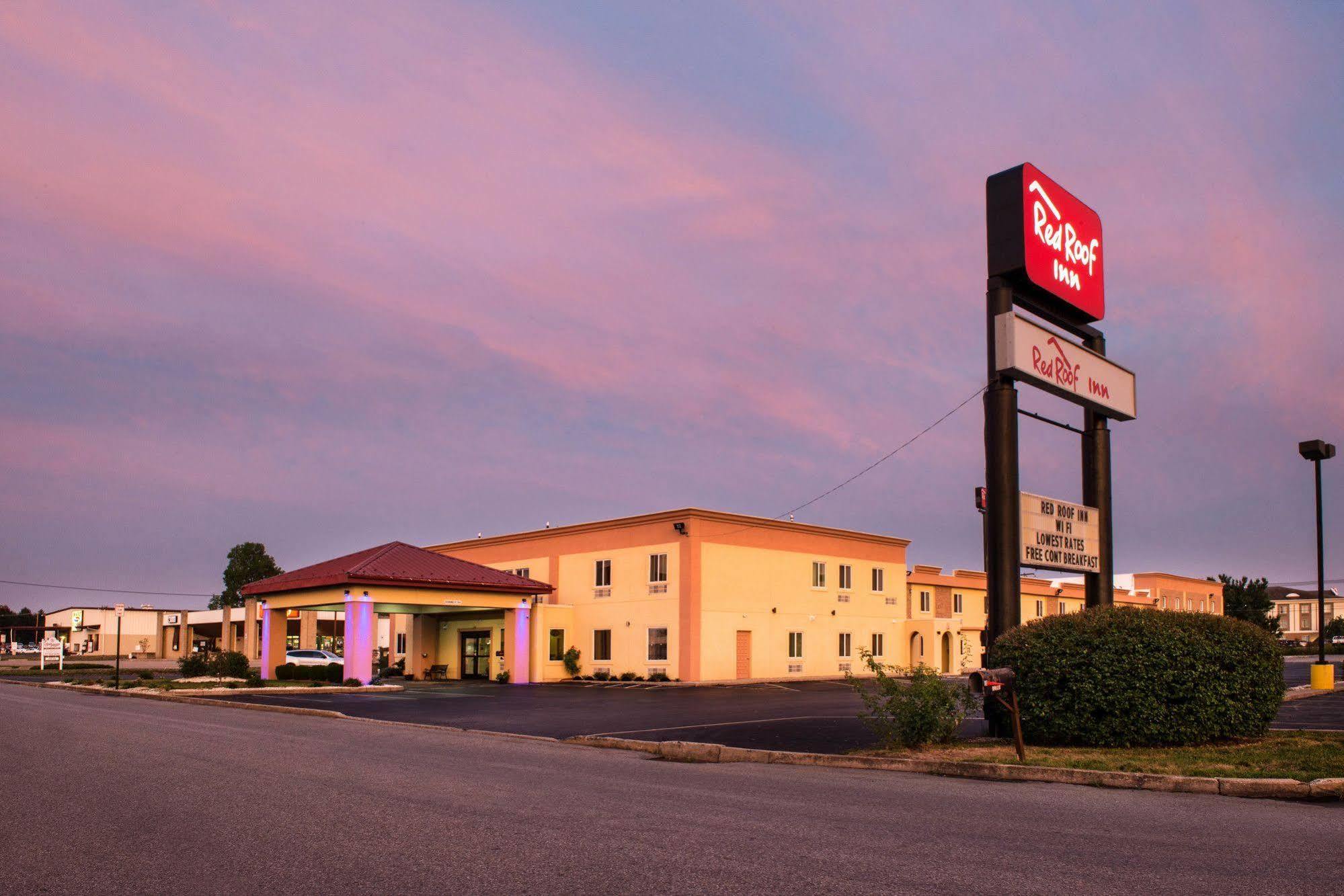 Red Roof Inn Chambersburg Exteriör bild